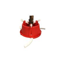 Airflow – Bertie Christmas Tree Stand – Suitable for 4ft to 9ft Trees – 10cm Trunk Diameter – 4.5L Water Reservoir – 100% Recyclable