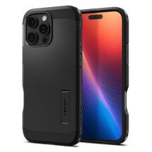 Funda Spigen Tough Armor Mag Magsafe Para Iphone 16 Pro Negra