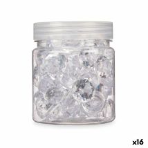 Deko-steine Gift Decor Durchsichtig 150 G Diamant (16 Stück)
