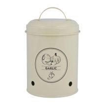 Contenitore Vintage Color Crema All'aglio