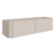 Selsey Luvio – Mueble De Tv Colgante O De Suelo, Gris Cachemira, 140 Cm