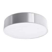 Sollux - Cilindrica Incasso Grigio Chiaro 55cm E27 Empotrado Cilíndrico Gris Claro 55cm E27