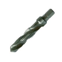 HSS Kombi-Gewindebohrer-Bit 1/4 Zoll 6-kant Schaft M3-M10 – Durchmesser 0,5-1,5 mm – Gesamtlänge 36-59 mm – Schneidlänge 5-15 mm