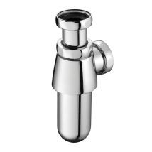 Armitage Shanks 1 1/4 Metal Bottle Trap, 75 Mm Seal, Outlet Screwed, Chrome