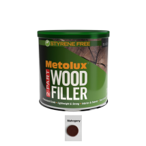 Metolux 2 Part Wood Filler - Mahogany - 275ml