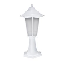 Lámpara De Jardín De Pie Blanca E27 40w 43cm Ip44 Begonya1 Ideus 03078
