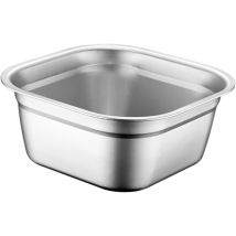 Smart Square Basin Stainless Steel Cereal Bowl Buffet Functional