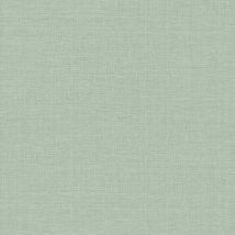 Linen Fabric Effect Wallpaper Textured Paste The Wall Vinyl Plain Mint Green