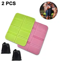2er Thermo Sitzkissen Outdoor Faltbar, Sitzunterlage Outdoor Kinder Sitzmatte, Wasserdicht Spielplatz Matte, Wander Jagd Zubehör