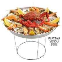 Roger Orfèvre Piatto Per Frutti Di Mare Argento 36 Cm