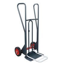 Diable-manutention - Carrello Inclinabile Elettricamente - Ruote Di Gomma - Carico Massimo 350kg - 810312120