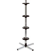 Dino – Reifenbaum – 130003 – Traglast bis 100 kg – Für 4 Kompletträder bis Reifenbreite 225 mm – felgenschonende Auflageflächen
