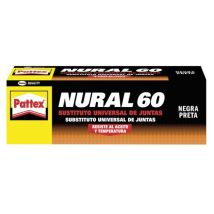 Nural – Dichtungsersatz 60 Schwarz – 40 ml – Silikonkleber für Automobilindustrie – Ideal für Zylinderkopfdichtungen