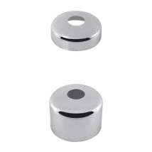 Stedo Hahnrosetten 1/2" X 25 Ms. Verchromt