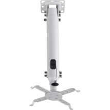 My Wall H16-8wl Support Plafond Pour Projecteur Inclinable, Rotatif, Extensible, Réglable En Hauteur Distance Sol/plafo