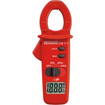 Cm 1-1 Pinza Amperometrica Digitale Cat Iii 600 V Display (counts): 2000 - Benning