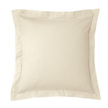 Taie D'Oreiller Percale De Coton Peigné "julian" Toutes Dimensions Coton Pur - Julian Ivoire - - Julian Ivoire - Taie D'Oreiller 65 X 65 Cm Finition 