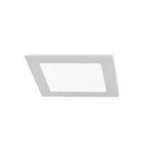 Forlight - Easy Square Downlight Cuadrado Con Luz Led Blanco Neutro 4000k En Color Gris