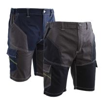 Bermuda Da Lavoro Uomo Elasticizzati Jump Grigio 2xl