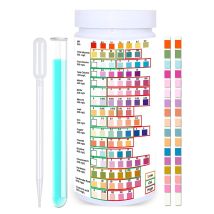 Kit De Test D'Eau Potable 16 En 1, Kit De Test D'Eau Domestique, Bandelettes De Test D'Eau (100 Pièces)