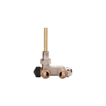 Soupape E-z Avec Tube Plongueur Dn 15 Systeme Double Tube, Forme Droite