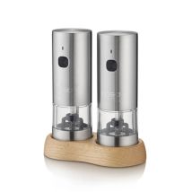 Moulin À Sel Et Poivre Caso Spiceduo Broyeur Céramique Rechargeable
