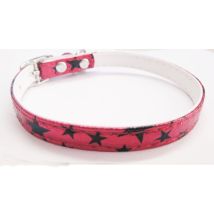 Collier anti-puces pour chat – étoile rouge avec cloche – 30 cm – GNCPETS