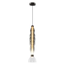 Hängelampe – Rauchgrau – 18W – 790mm Höhe – 2346lm – 120° Abstrahlwinkel – Warmweiß 3000K – Modernes Design