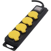 Bloque Estanco Con Interruptor - Chacon - 4 X 16 A - 3 M (fr)