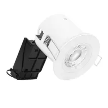 Aurora - En-al110w/40 Kit Spot Inklusive - Aluminium - Fixed - Gu10 - 5w - 4000k - Weiss - Ip65