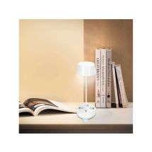 Abat-jour Led Multifonction Avec Prise 4.6w, Lumière Blanche 3 Tons + Rgb 450lm, Prises + Usb + Support Téléphone