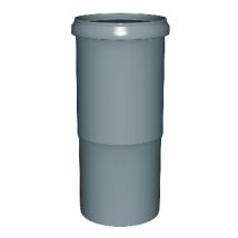 Raccordo Bicchiere a tripla profondità diam. 50 – Diametro: 50 cm – Materiale: Vetro – Colore: Trasparente – Capacità: 300 ml