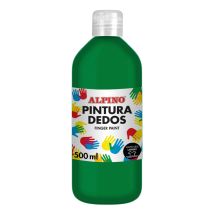 Botella Pint. Dedos Alpino 500ml Verde Prado