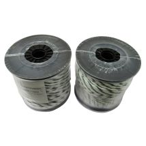 Fensecure - Electric Fence Rope Poly Fencing 6mm X 200m Rolls X2 (electrified Polyrope Horse White Green)
