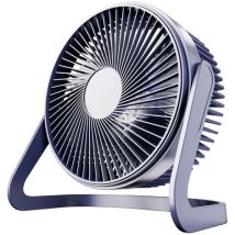 Kleiner Desktop-usb-ventilator, Mini-silent-desktop-elektroventilator, Blau