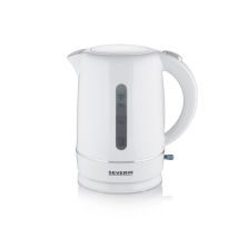 Hervidor Eléctrico Sin Cable 1,7l - Severin - Wk4325 - 1,7 L - Base 360 - Resistencia Oculta - Fácil De Limpiar, Blanco