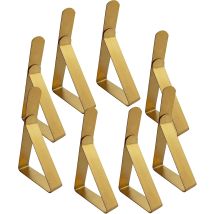 Tanabata - Tischdecken-clips, 8 Stück, Tischdecken-clips, Tischdecken-clips, Tischdecken-clip, Outdoor, Verstellbar, Garten-tischdecken-befestigung 