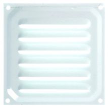 B70210d - Griglia Di Ventilazione 10 X 10 Cm, Colore: Bianco Laccato - Brinox