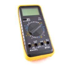 Multimetro Digitale Kaise My64 Vac, Vdc, Con Sensore Di Temperatura E Funzioni Capacimetriche