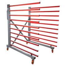 Holzmann - Carrello Rastrelliera Mobile Estendibile Per Pannelli Taw140