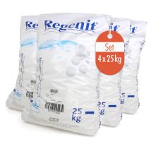 4x 25 Kg Regenit Siedesalztabletten