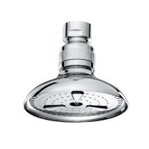 Bossini Duschkopf aus verchromtem Messing mit Gelenk – Ø 81 mm – 1 Strahl – Easy Clean-System