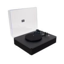 Giradiscos Hi-Fi Fonestar VINYL-25AMP – Grabación directa en USB – Altavoces integrados – 33/45/78 RPM – Madera MDF