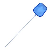 Recogehojas Con Pértiga Fija Azul De Aluminio De 155 Cm