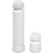 Wc-anschlussstück Universal Ø 100/110 Mm Flexibel - 220 - 570 Mm Lang
