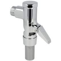 Chasse WC Benkiser mod. 845 – Métal – Temps de rinçage 6s – Volume 6L – Compatible cuvettes à fond plat et creux