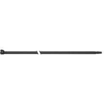 Sapiselco - Kabelbinder Mit Stahlzunge Schwarz 100 X 2.5 Mm A 100 Stück