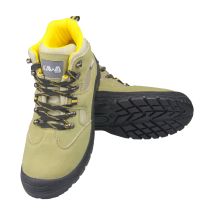 Bota de Trabajo Confort Plus 39 – Piel gamuza – Plantilla de acero – Puntera de acero – Suela antideslizante – ISO 20345:2011