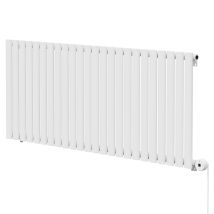 Boone Radiators - Boone White 600mm X 1440mm Horizontal Digital Thermostatic Electric Single Panel Radiator