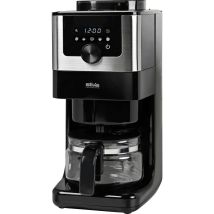 Silva Homeline Ka-m 200 Inox Macchina Per Il Caffè Nero, Inox Capacità Tazze=4 Display, Caraffa In Vetro, Funzione Macc